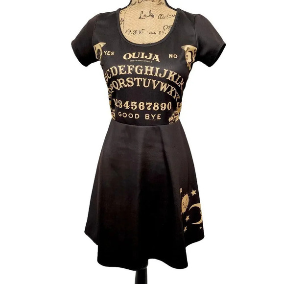 Mighty Fine Ouija Board Costume Oracle Spirit Halloween Dress Size Large Black - Picture 15 of 15